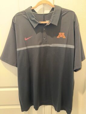 University of Minnesota Nike Dry Fit Polo